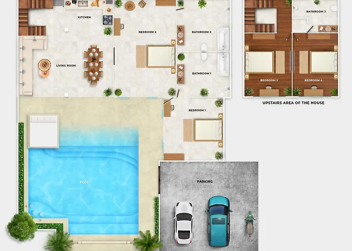 Villa Waikiki - Brand New 4Bdr With Huge Pool