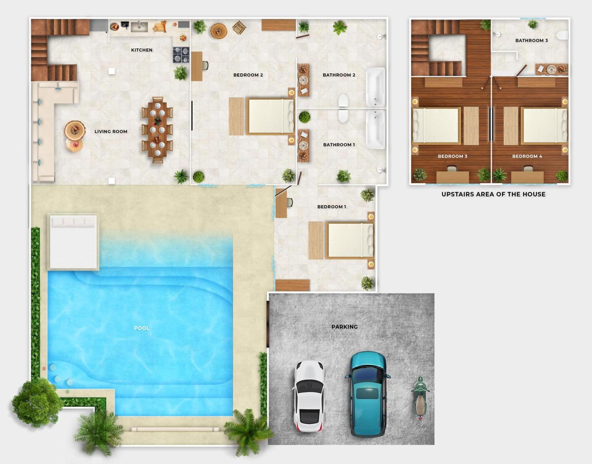 Waikiki - Brand New 4bdr With Huge Pool * Seminyak (Bali)
